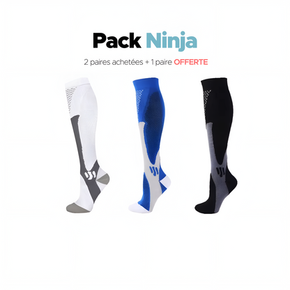 Chaussettes pour hommes 2 paires achetées + 1 paire offerte