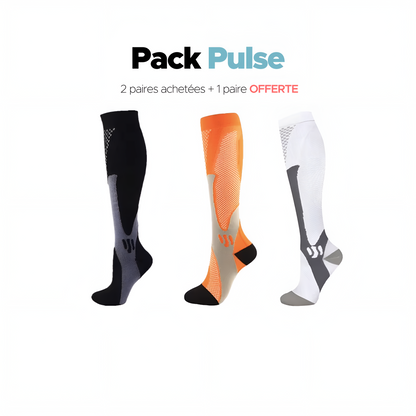 Chaussettes pour hommes 2 paires achetées + 1 paire offerte
