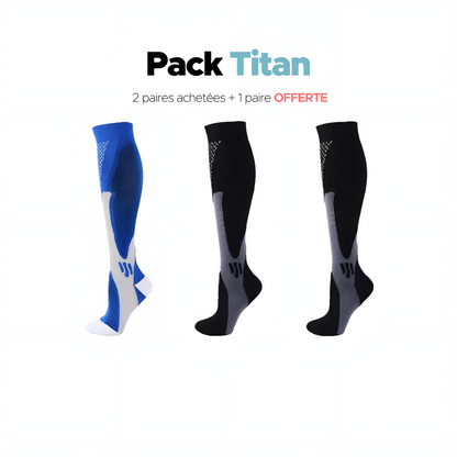 Chaussettes pour hommes 2 paires achetées + 1 paire offerte